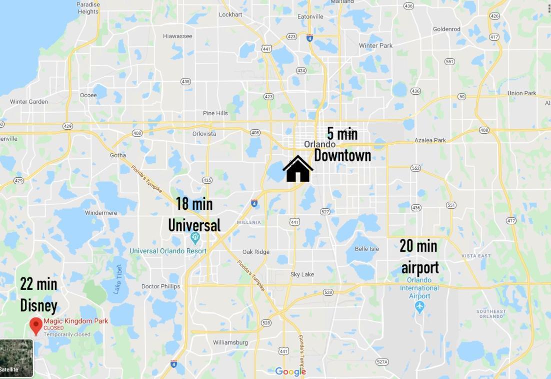 Spacious Lakefront House With Pool, Hottub, & Boating Orlando Eksteriør billede