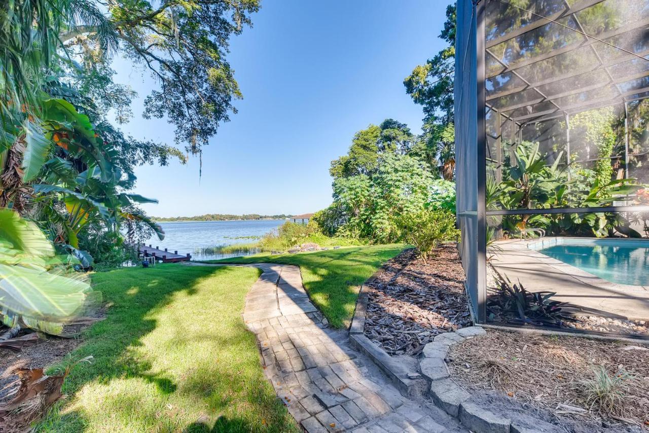 Spacious Lakefront House With Pool, Hottub, & Boating Orlando Eksteriør billede