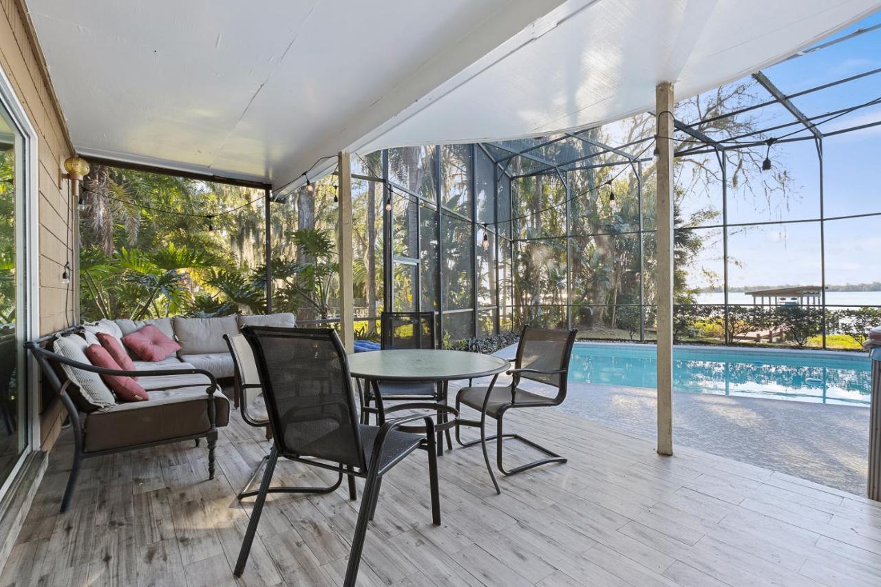 Spacious Lakefront House With Pool, Hottub, & Boating Orlando Eksteriør billede