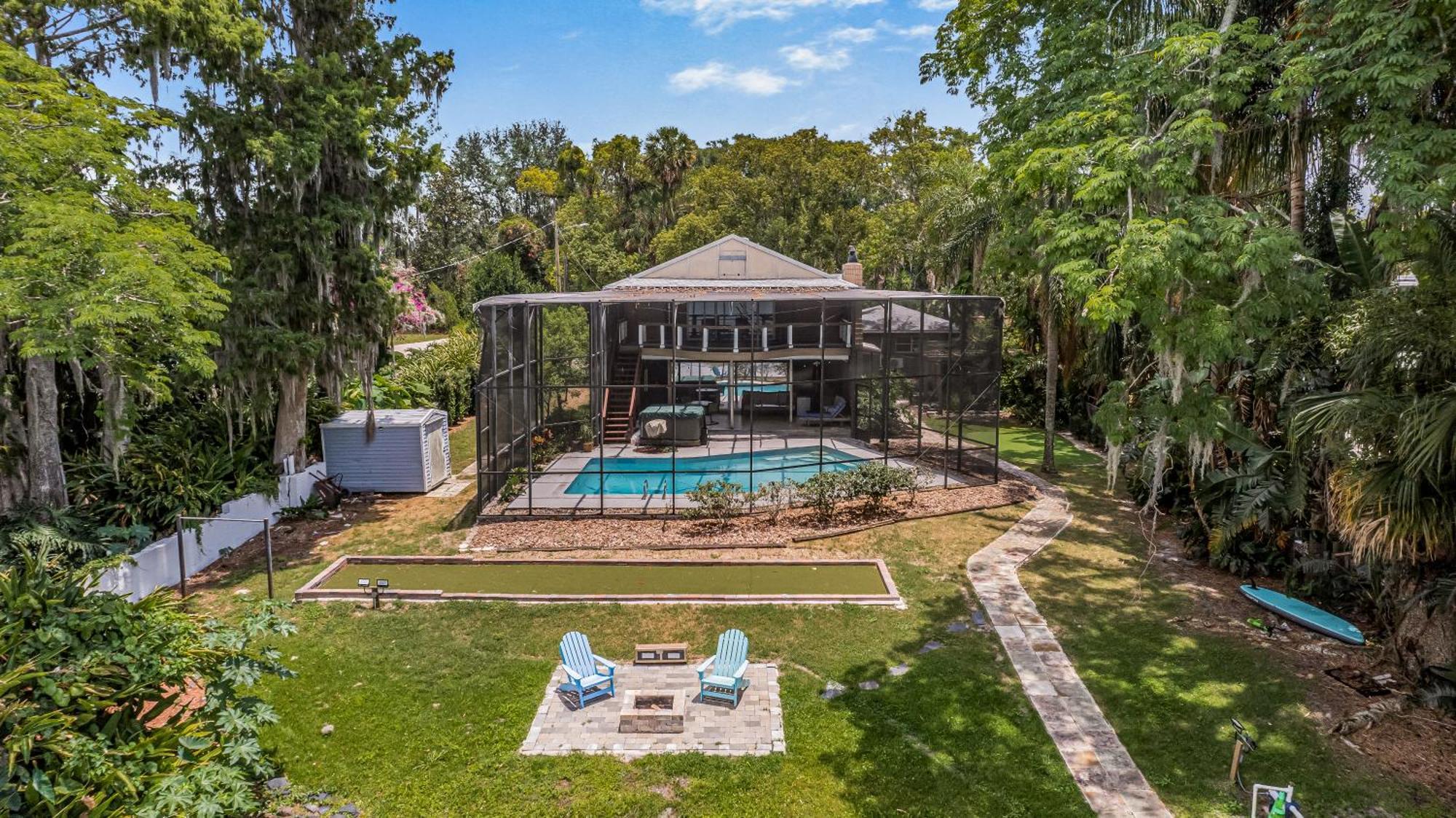 Spacious Lakefront House With Pool, Hottub, & Boating Orlando Eksteriør billede