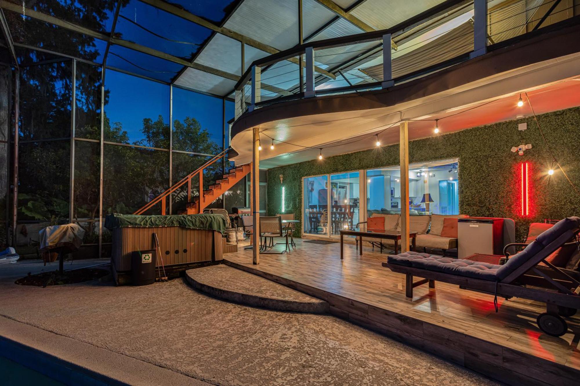 Spacious Lakefront House With Pool, Hottub, & Boating Orlando Eksteriør billede